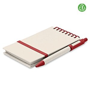 Additional Image 2 - a white and red notepad
