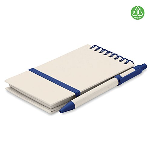 Additional Image 3 - a blue and white notepad