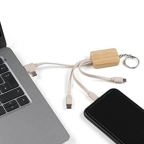 Additional Image 1 - a laptop and phone with a cord