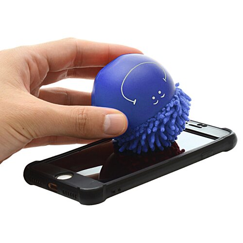Additional Image 1 - a hand holding a blue ball on a cell phone