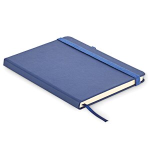 Additional Image 1 - a blue notebook with a cord