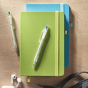 Additional Image 11 - a green notebooks and pen on a desk