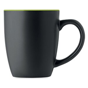 Additional Image 1 - a black mug with a handle