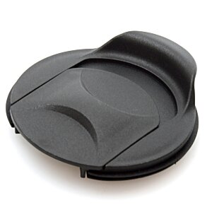 Additional Image 1 - a black round object with a black handle