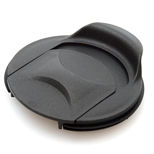 Additional Image 1 - a black round object with a black handle