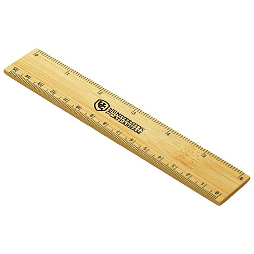 Additional Image 2 - a wooden ruler on a white background
