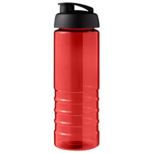 Additional Image 1 - a red water bottle with a black lid
