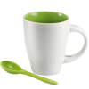 View Image 2 of 5 of SUSP Dual Coffee Mug with Spoon