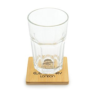 Additional Image 1 - a glass on a coaster