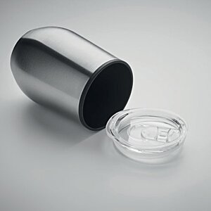 Additional Image 5 - a silver cup with a lid