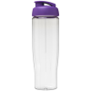 View Image 3 of 5 of Tempo Sports Bottle - Flip Lid - Clear