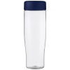 View Image 3 of 4 of DISC Tempo Sports Bottle - Flat Lid - Clear