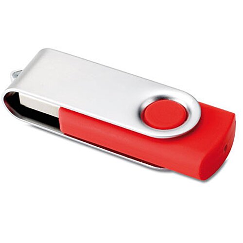 Additional Image 9 - a close up of a red and white usb drive