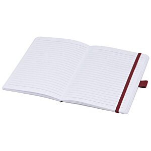 Additional Image 3 - a white notebook with a red band