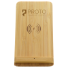 View Image 2 of 5 of Bamboo Phone Charger Stand