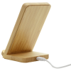 View Image 4 of 5 of Bamboo Phone Charger Stand