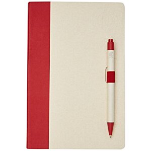Additional Image 5 - a red and white notebook with a pen