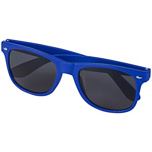 Additional Image 6 - a blue sunglasses with black lenses