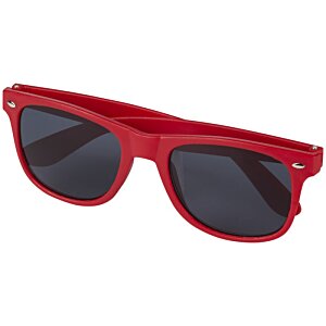 Additional Image 3 - a red sunglasses with black lenses