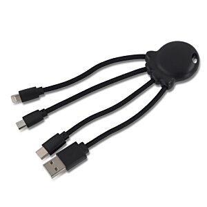 Additional Image 2 - a black cable with multiple cables