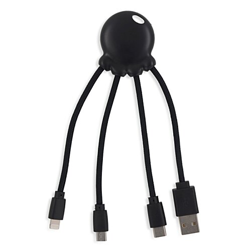 Additional Image 3 - a black cable with four wires