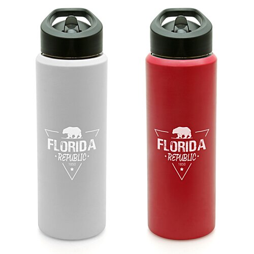 Additional Image 6 - a red and white bottle