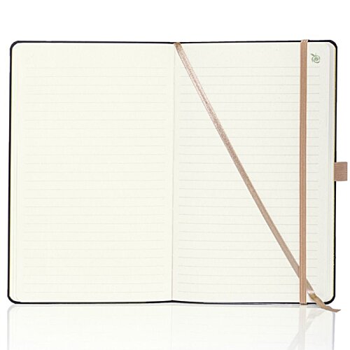 Additional Image 1 - a white notebook with a strap