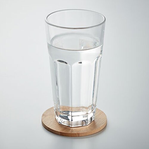Additional Image 1 - a glass of water on a coaster