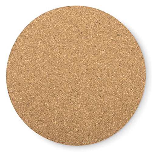 Additional Image 1 - a brown circle with white border