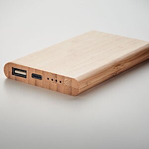 Additional Image 2 - a wooden rectangular object with usb ports