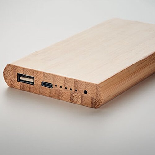Additional Image 4 - a wooden rectangular object with a usb port