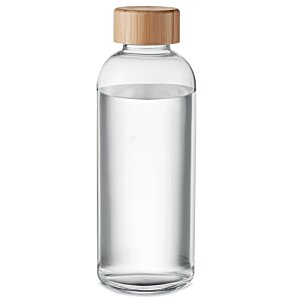 Additional Image 2 - a clear bottle with a brown cap