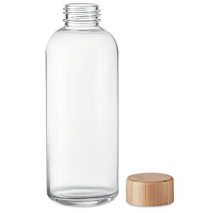 Additional Image 3 - a clear plastic bottle with a cap
