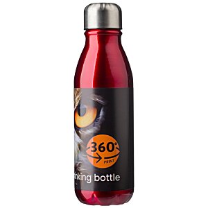 Additional Image 1 - a red bottle with a black label