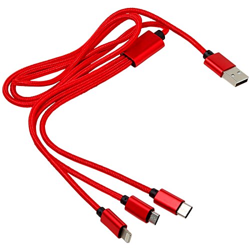 Additional Image 1 - a red cable with a couple of plugs