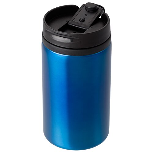 Additional Image 2 - a blue and black coffee mug