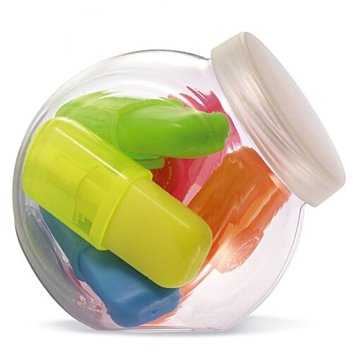 Additional Image 1 - a jar of colorful objects