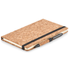View Image 5 of 9 of Suber Cork Notebook & Pen