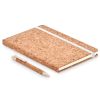 View Image 6 of 9 of Suber Cork Notebook & Pen