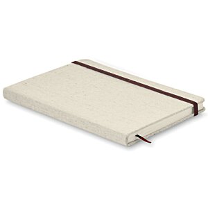 Additional Image 1 - a white notebook with red band