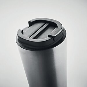 Additional Image 11 - a close up of a black and silver cup