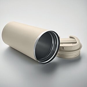 Additional Image 9 - a white cylindrical container with a lid open