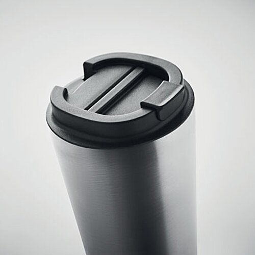 Additional Image 11 - a close up of a black and silver cup
