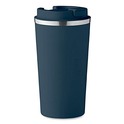 Additional Image 13 - a black coffee cup with a silver lid