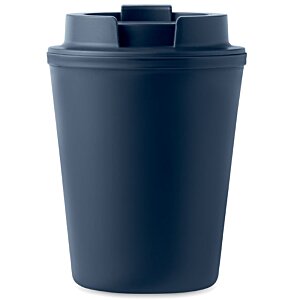 Additional Image 2 - a black plastic cup with a lid