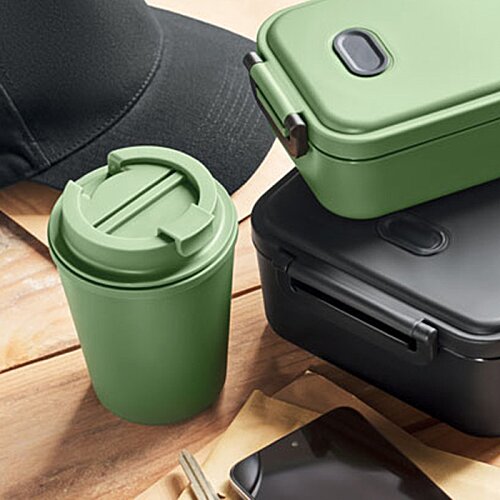 Additional Image 8 - a green coffee cup and a black case