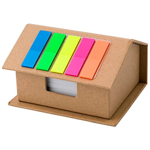 Additional Image 2 - a brown box with colorful rectangular objects on top