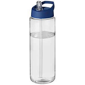 Additional Image 14 - a clear plastic water bottle with a blue lid