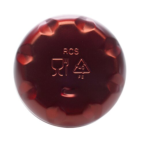 Additional Image 2 - a red round object with a white background