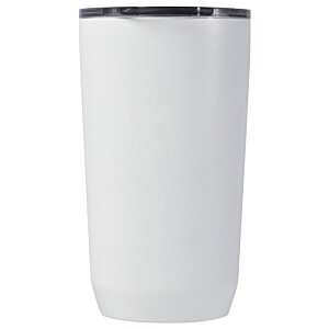 Additional Image 1 - a white cup with black rim